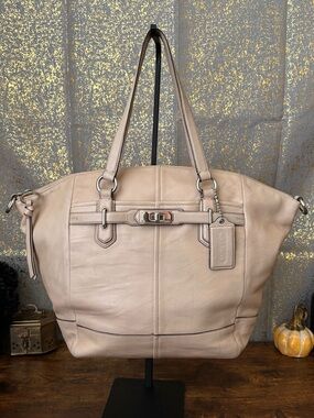 Coach Chelsea Jayden Tan Leather Carryall